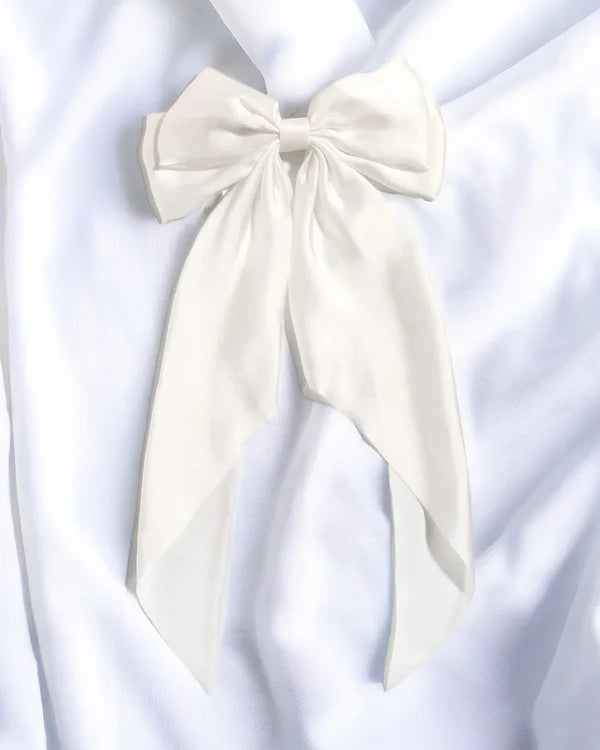 Personalised Large Bow Clips