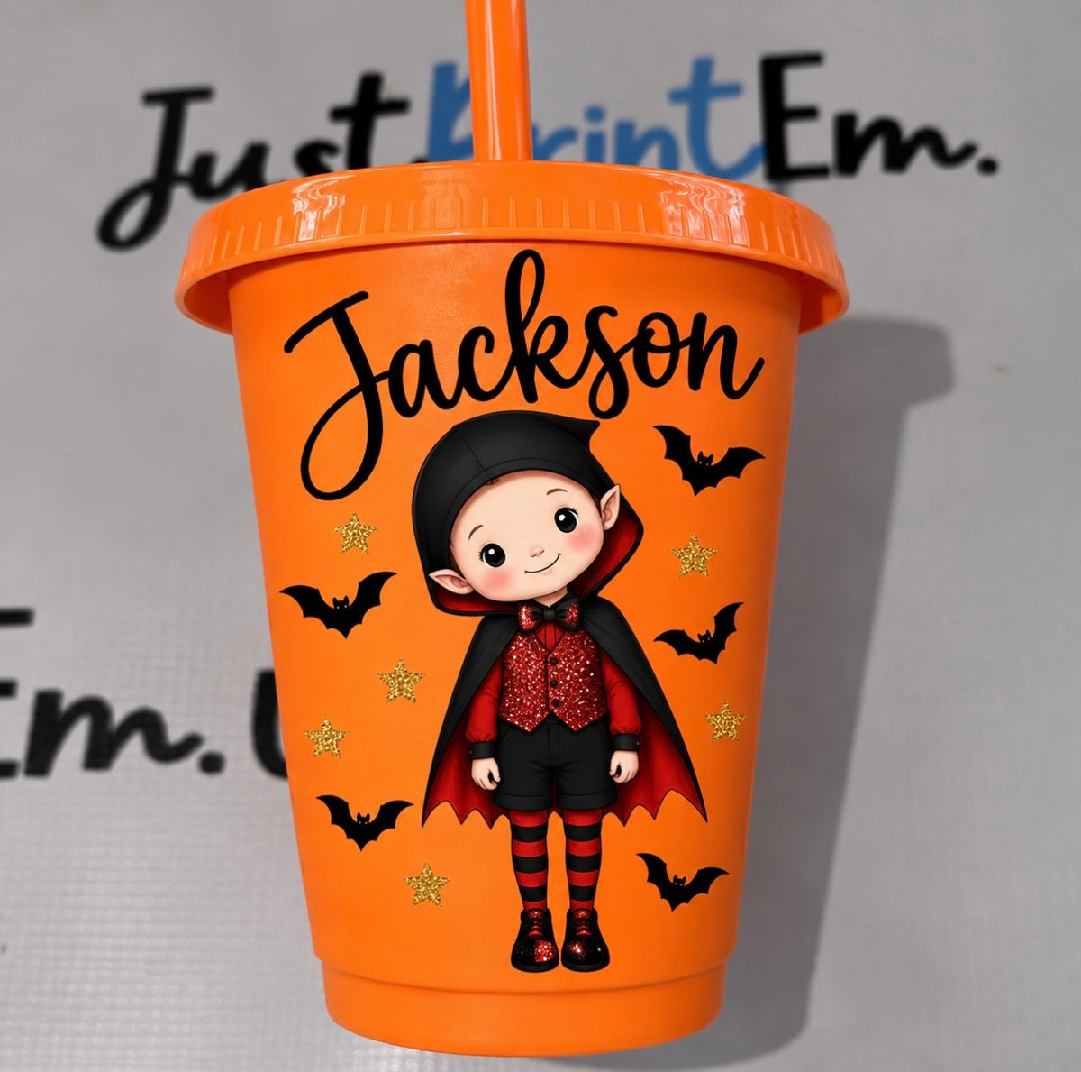 Halloween Dracula Cold Cups