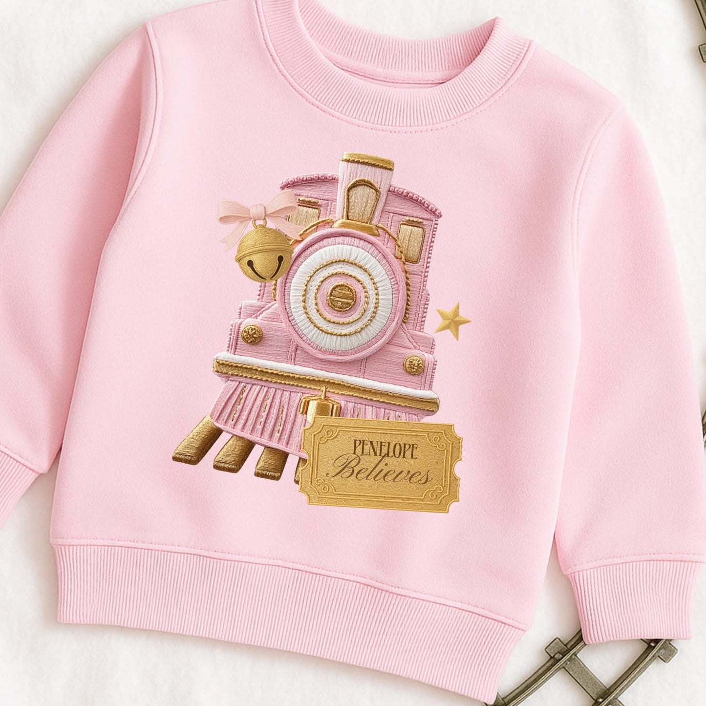 All Aboard Polar Express Jumper