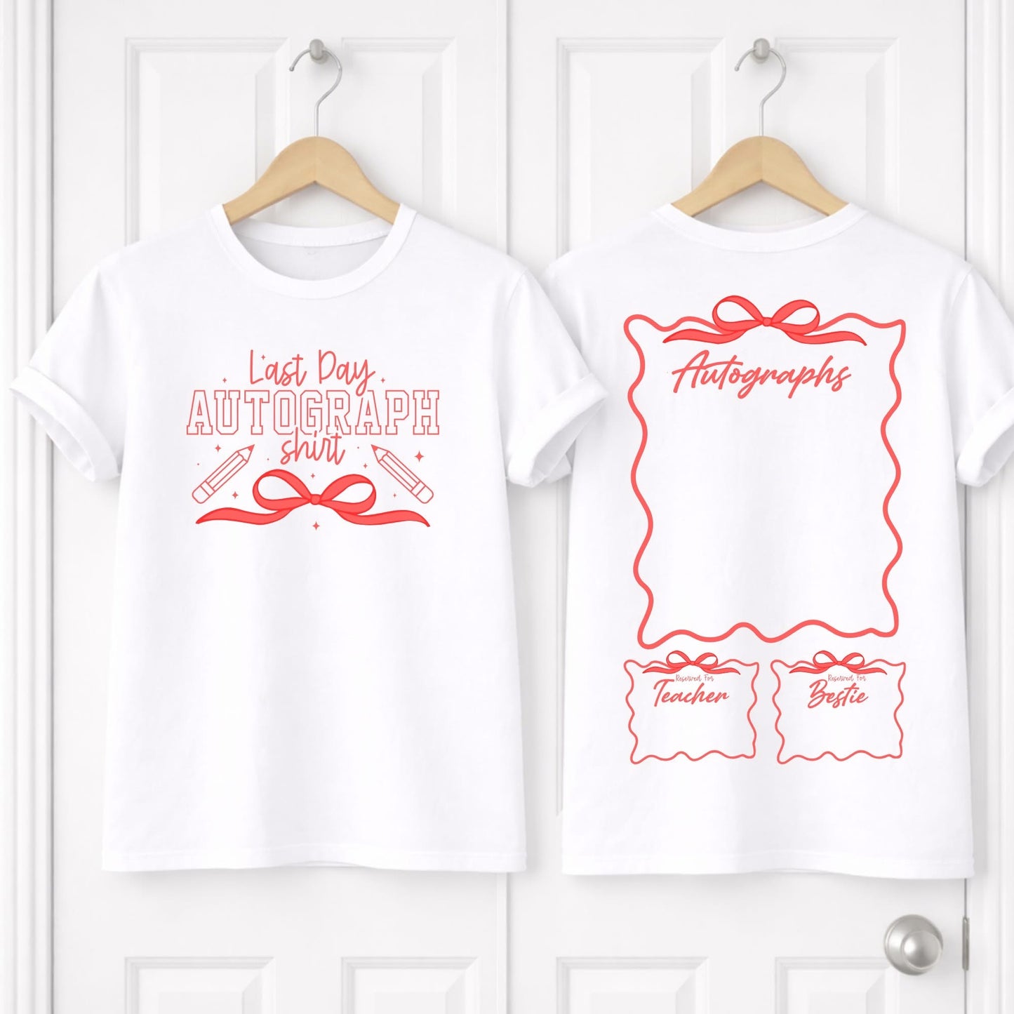 Last Day Autograph T/shirts
