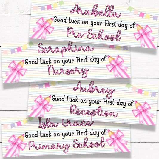 First Day School Banner