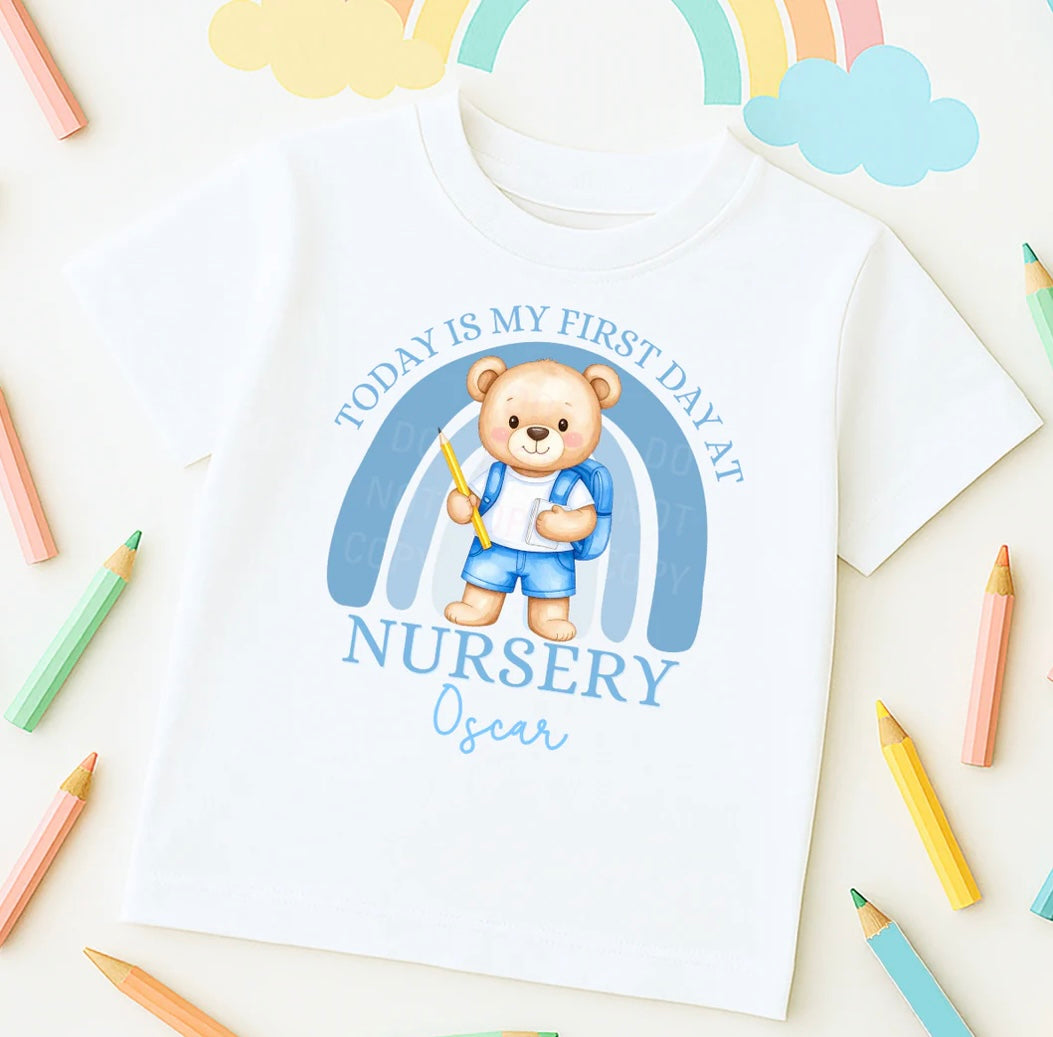 First Day of Nursery T/shirt