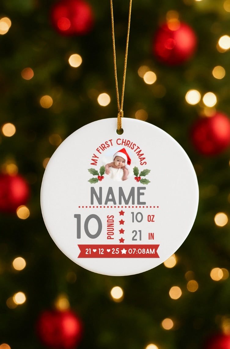 Baby’s First Christmas Decoration