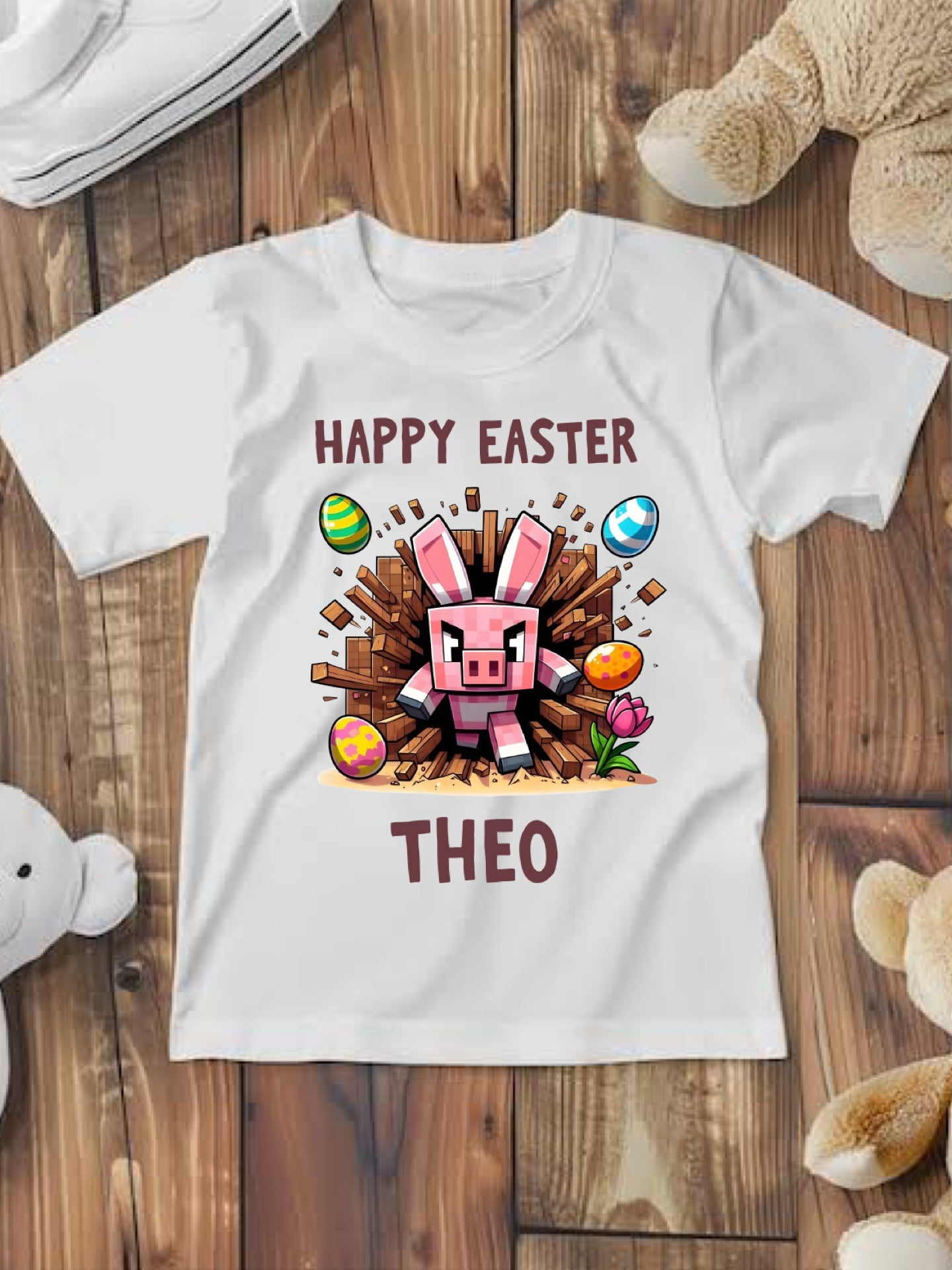 Minecraft Easter Tops (5 designs)