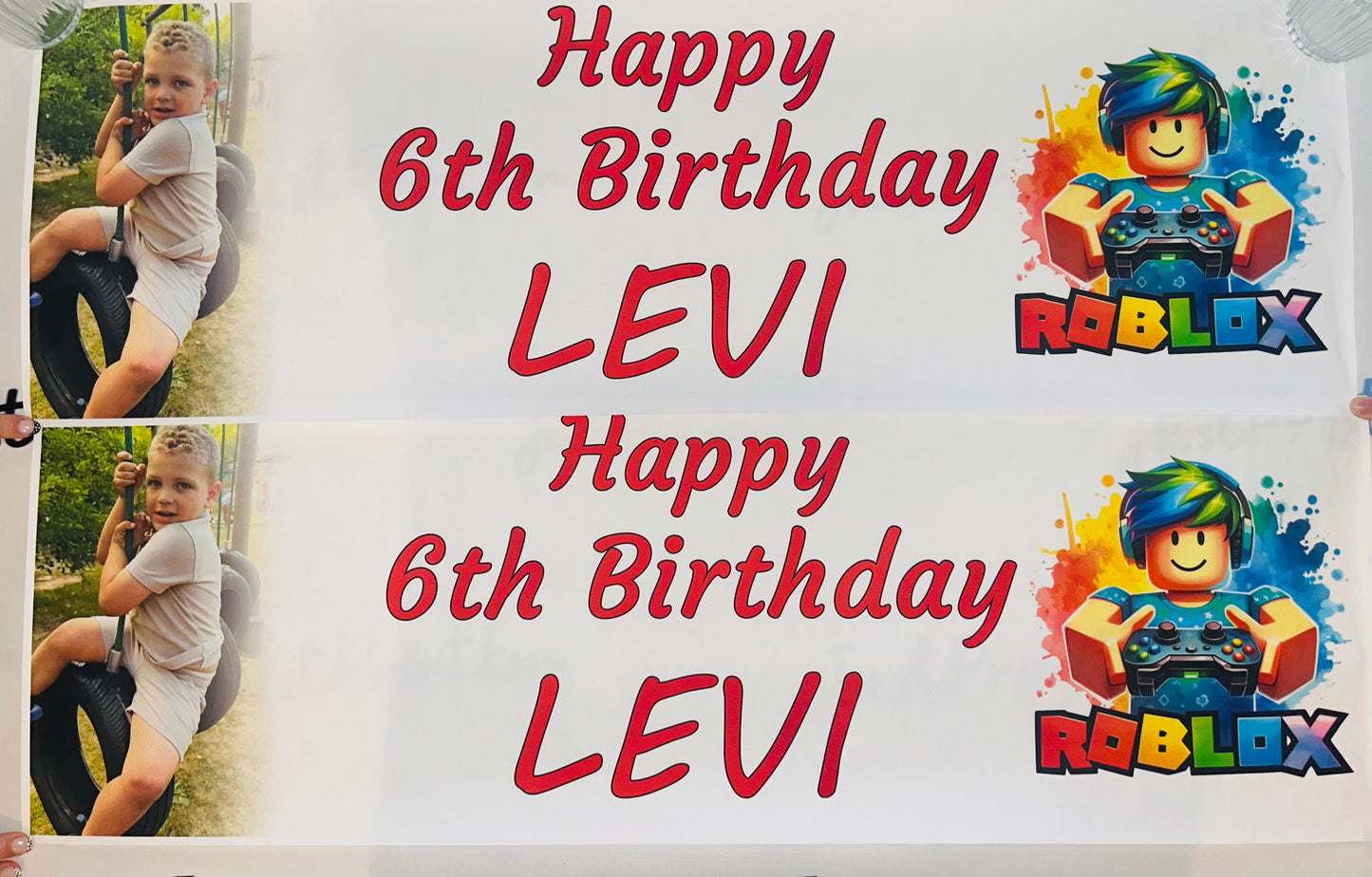 Personalised Birthday Banners