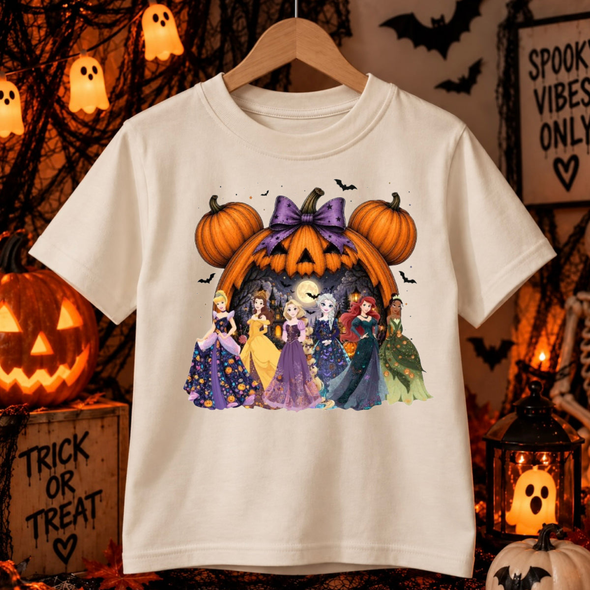 Halloween Princess T/shirts -Mixed Designs (Special £5 offer)