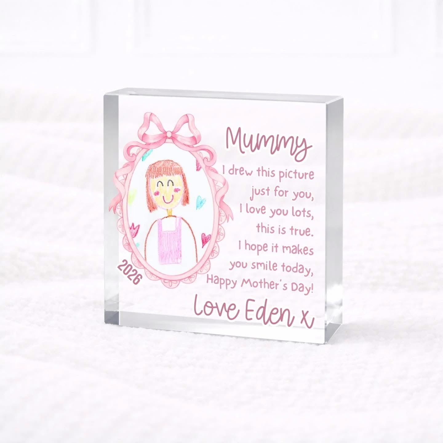 Mother’s Day Acrylic Block