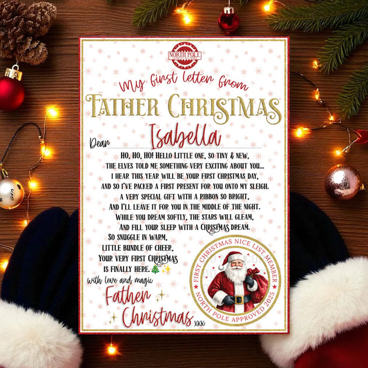 My First Letter - Father Christmas