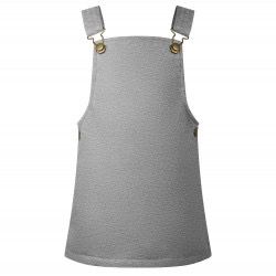 Fleece Dungarees Dress