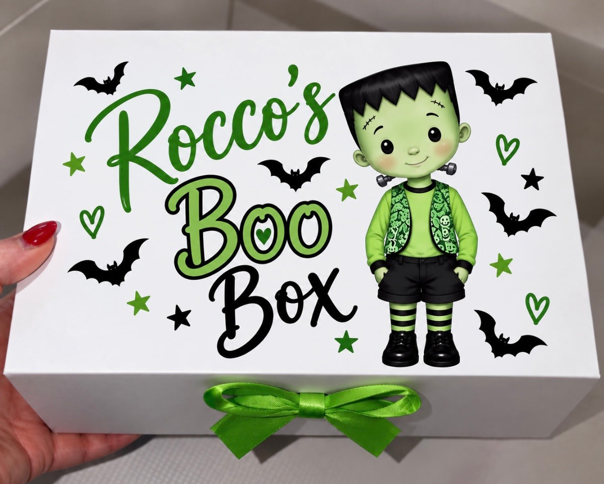 Halloween Frankenstein Boo Box