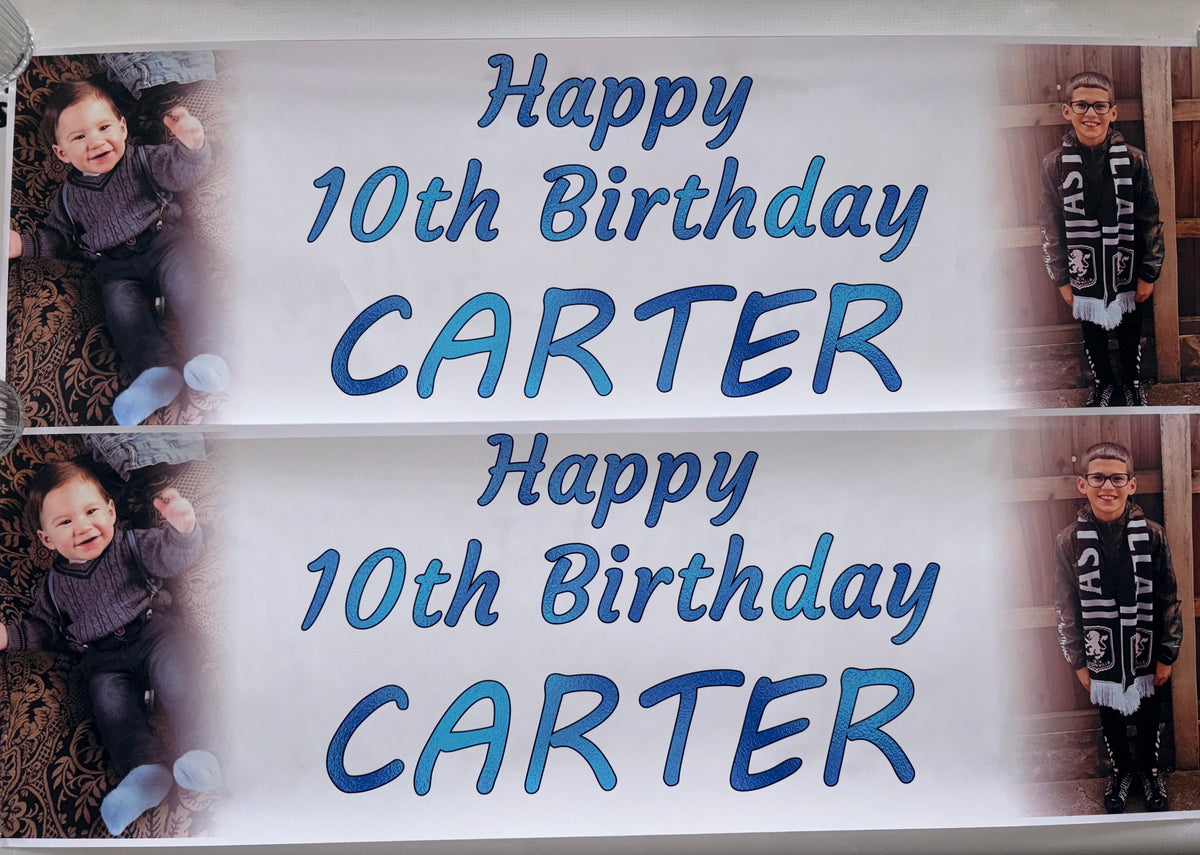 Personalised Birthday Banners