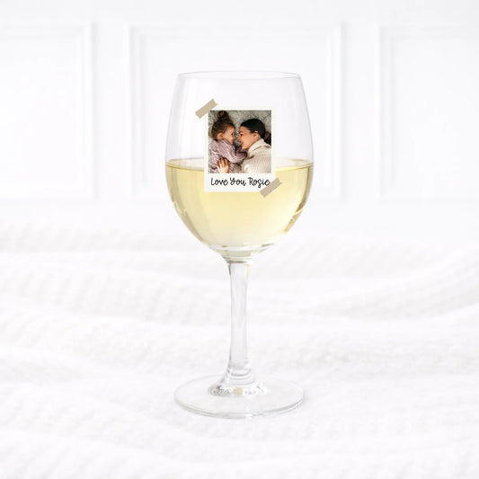 Valentine Wine Glass
