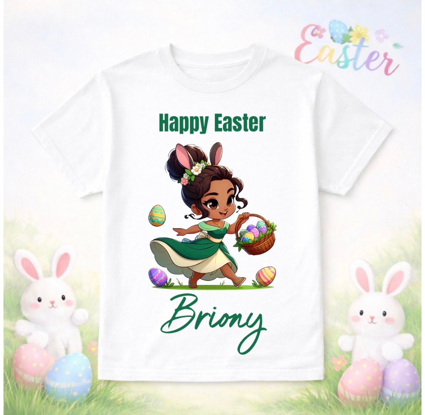 Disney Princess Easter Tops (12 designs)
