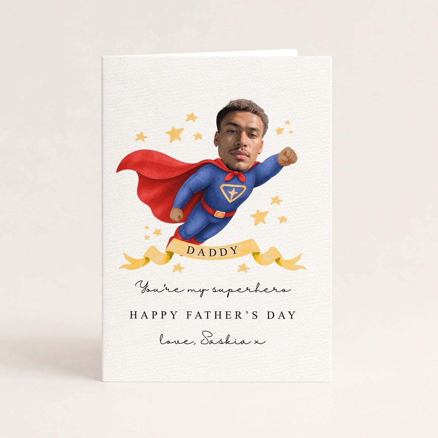 Superhero Card