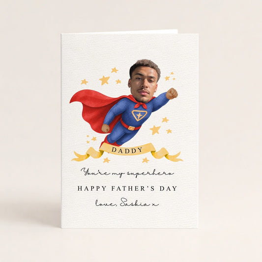 Superhero Card