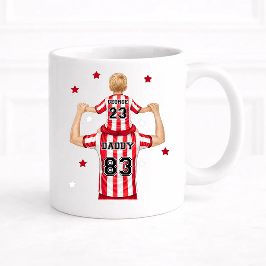 Father’s Day Football Mug