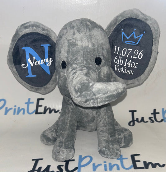 Personalised Teddy - Elephant