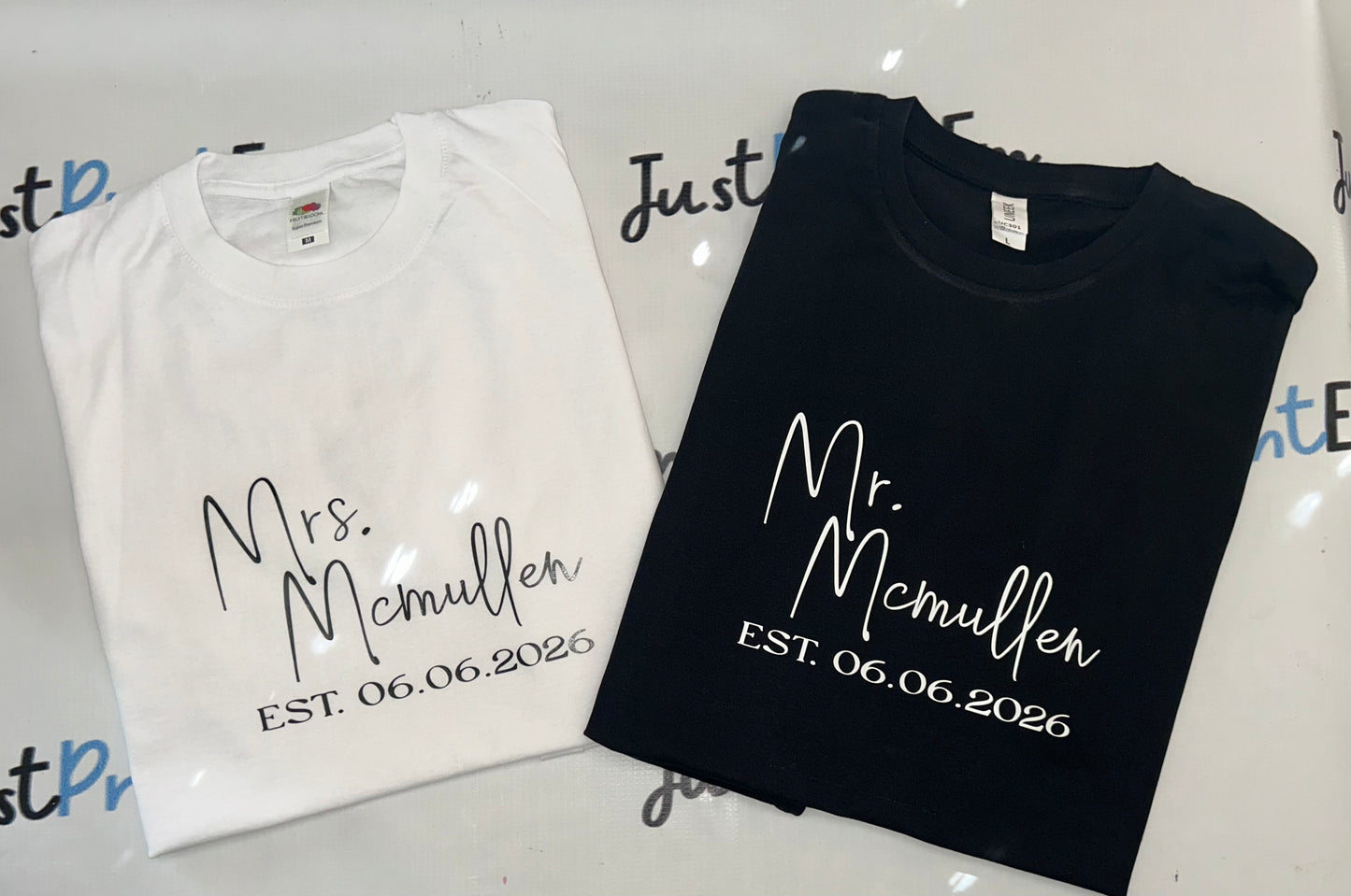 Mr & Mrs T/shirt