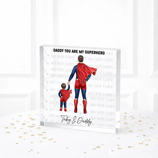 Superhero Plaque