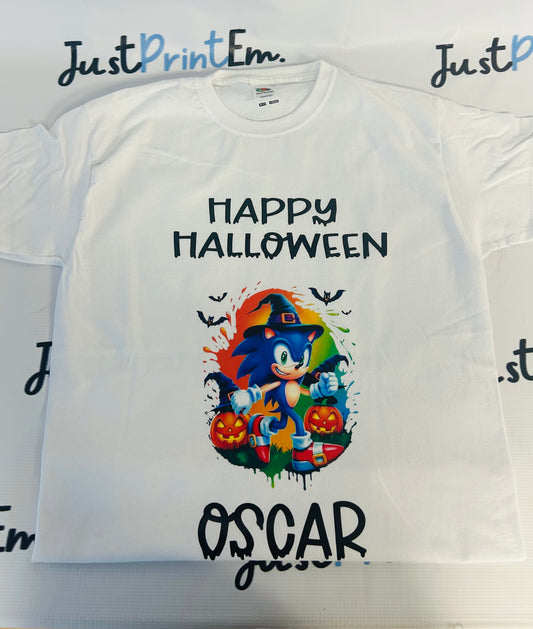 Mixed Halloween Design - White T/Shirt - Long Sleeve Top - Jumper - Hoody