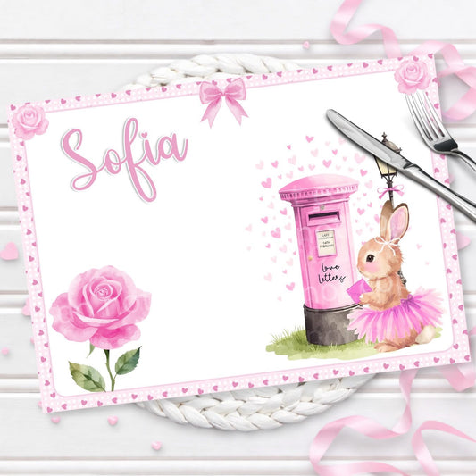 Valentine’s Leather Placemat
