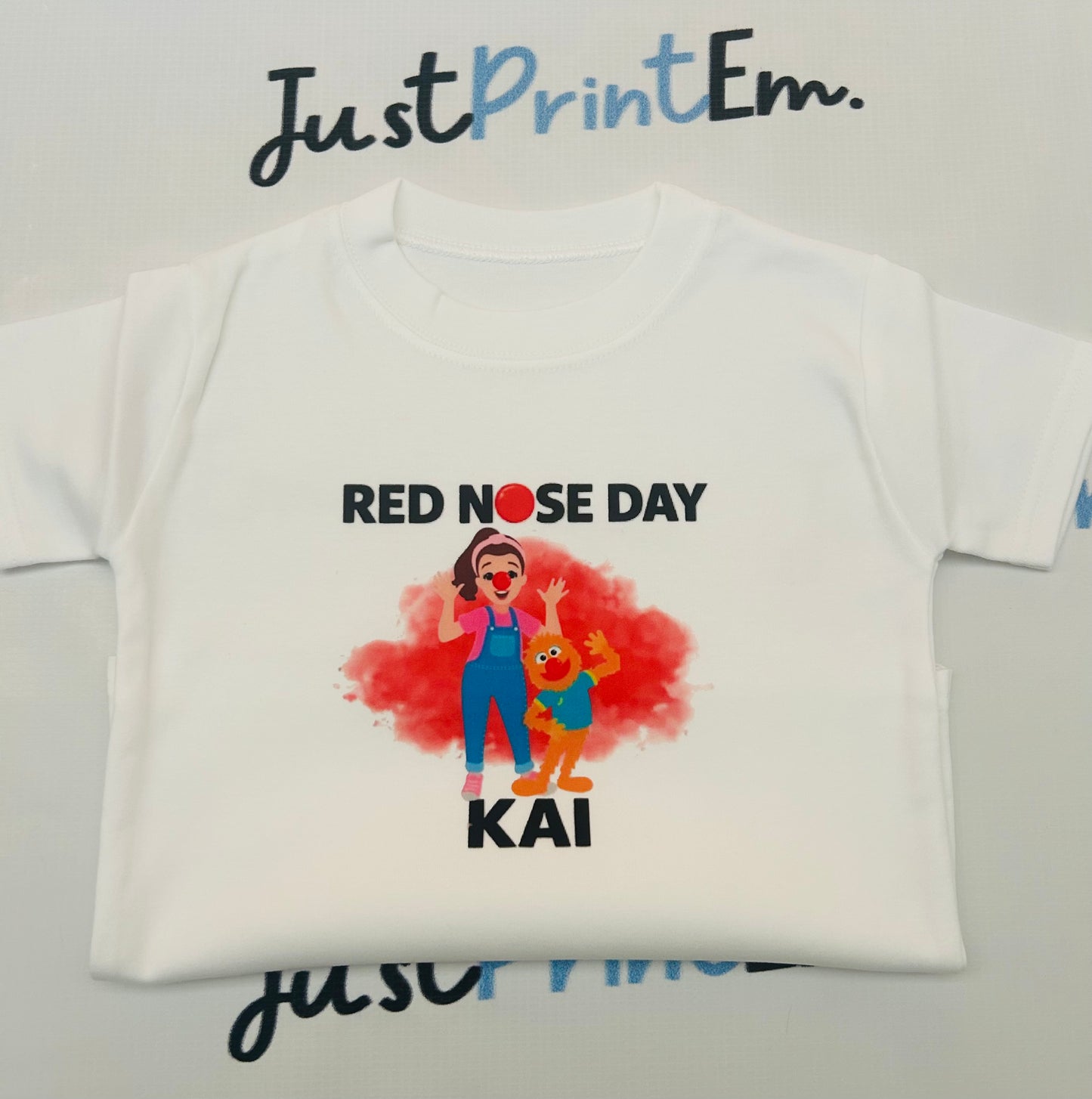 Ms Racheal Red Nose Day - White T/Shirt - Long Sleeve Top - Jumper - Hoody