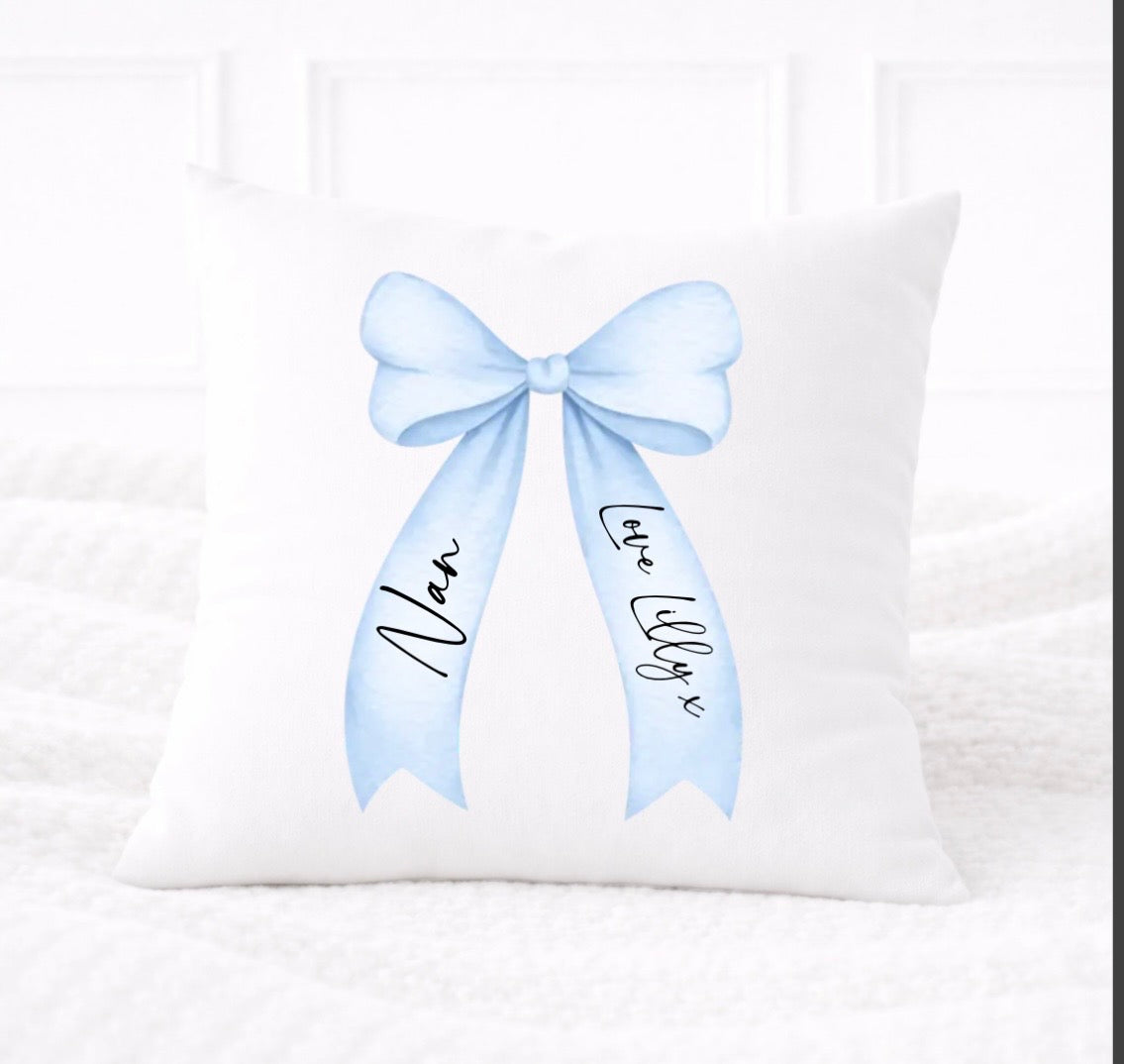 Bow Cushion Cover