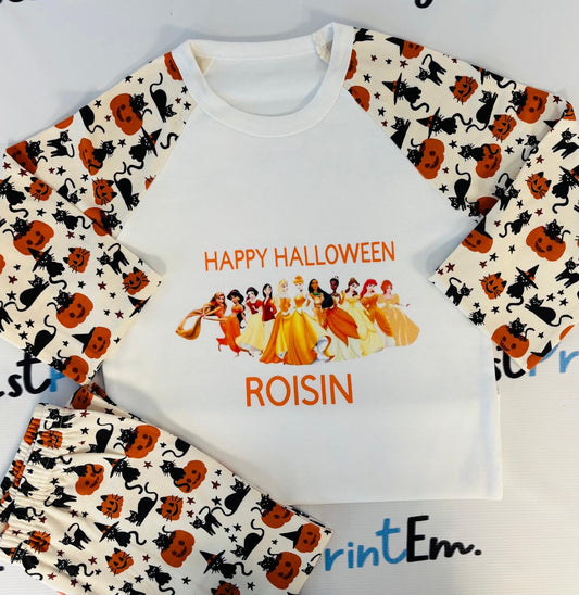 Disney Princess Halloween Pjs