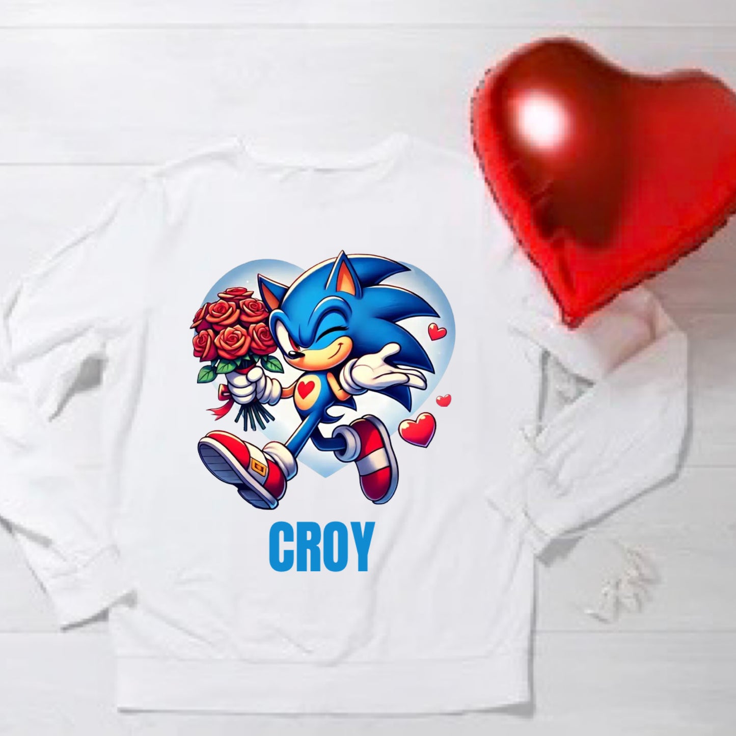 Sonic Valentine Top