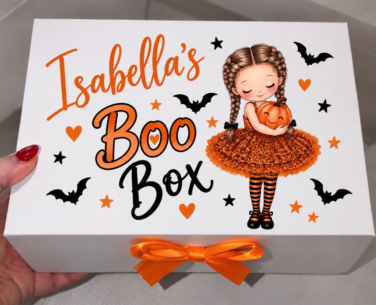 Halloween Witch Boo Box
