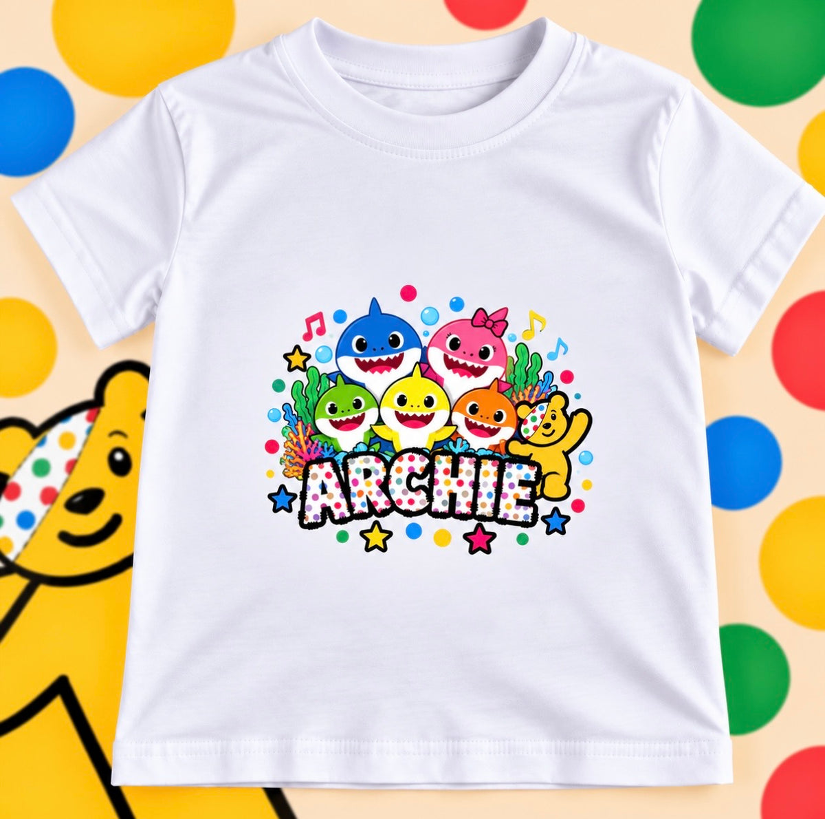 Children in Need Tops - Baby Shark