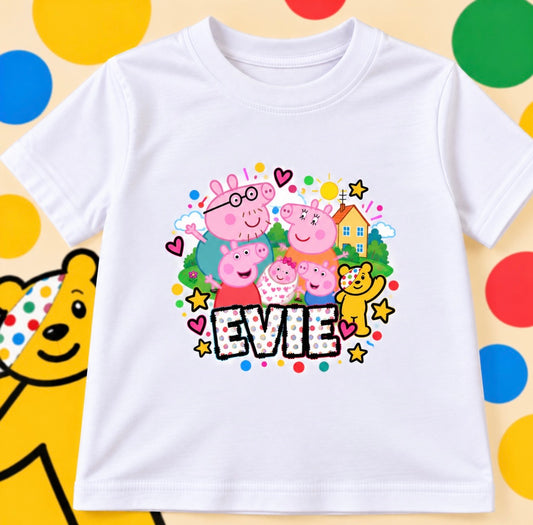 Children in Need Tops - Peppa Pig