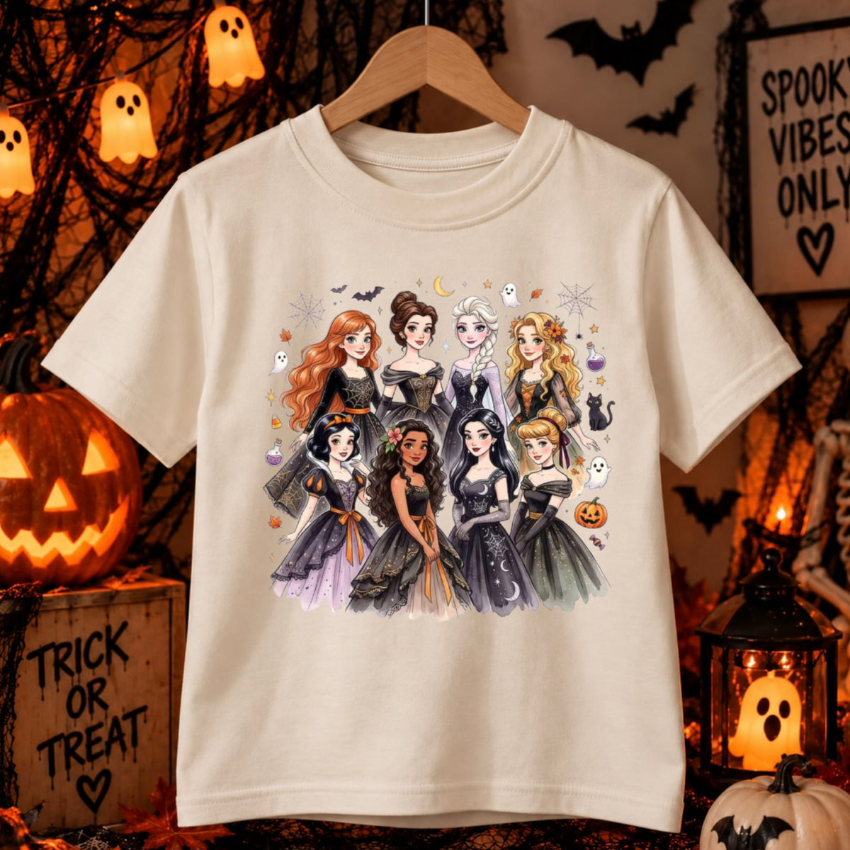 Halloween Princess T/shirts -Mixed Designs (Special £5 offer)