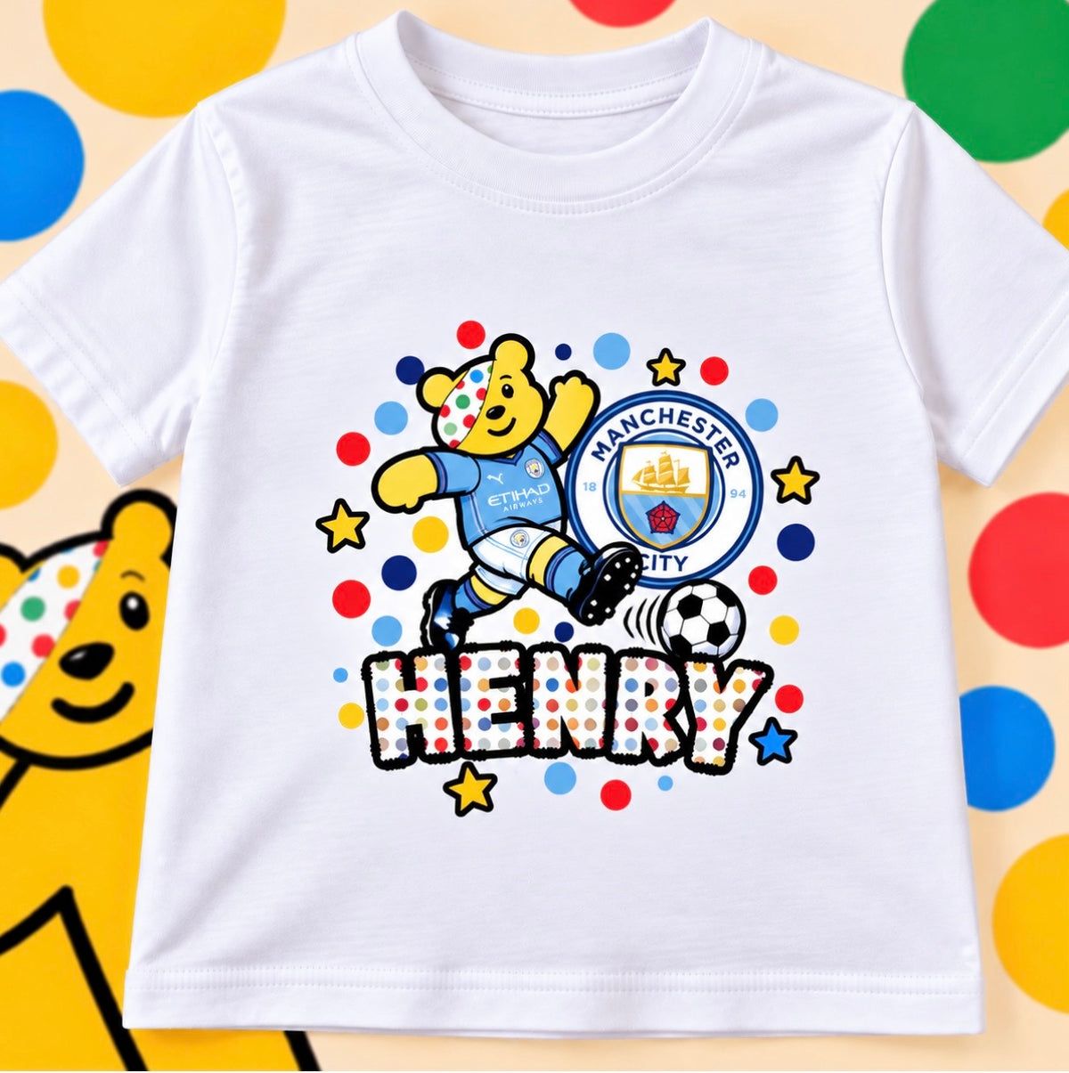 Children in Need Tops - Manchester City