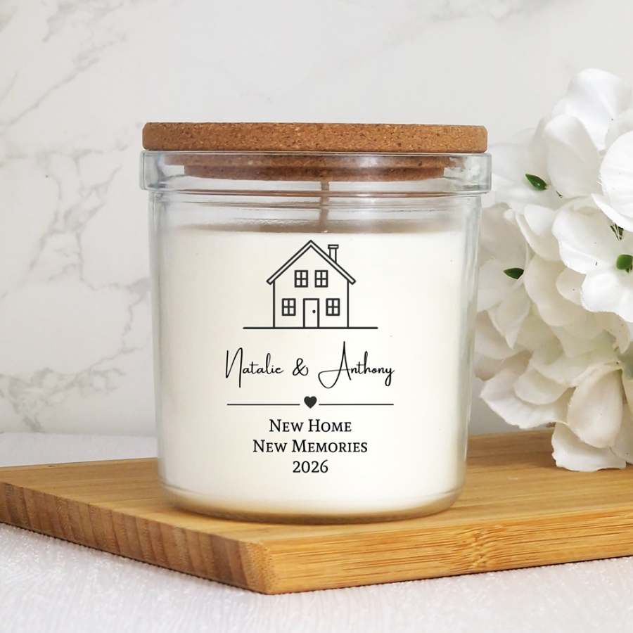 New Home Candle