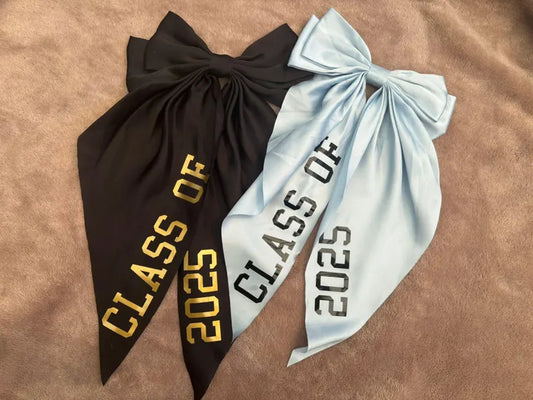 Personalised Large Bow Clips