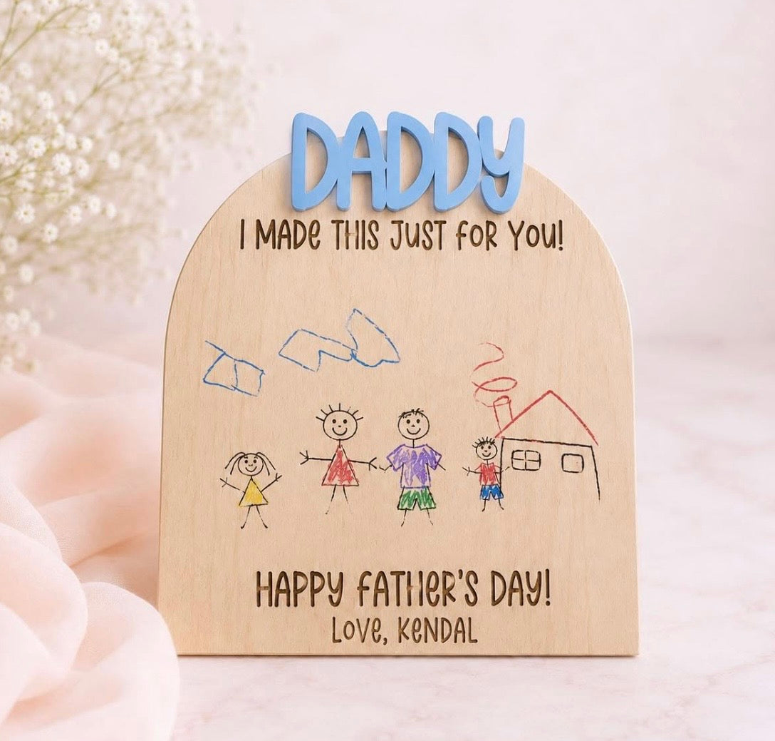 Father’s Day Wooden Plaque
