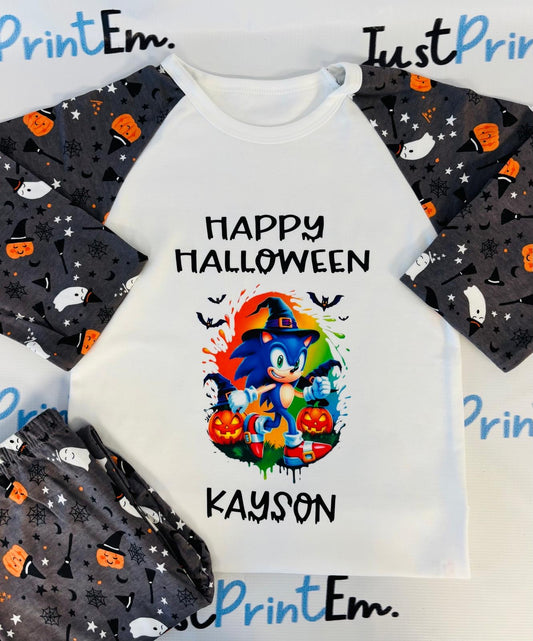 Sonic Halloween Pjs