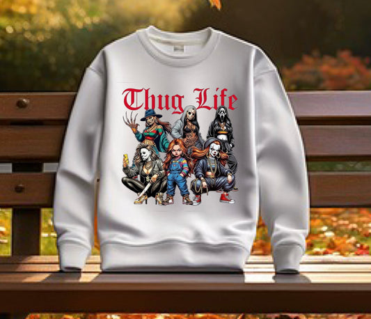 Thug Life Halloween Jumper