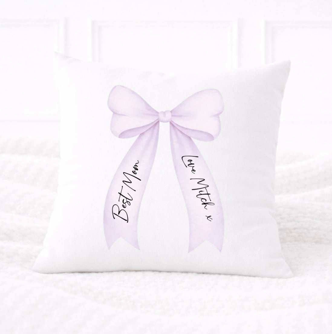 Bow Cushion Cover
