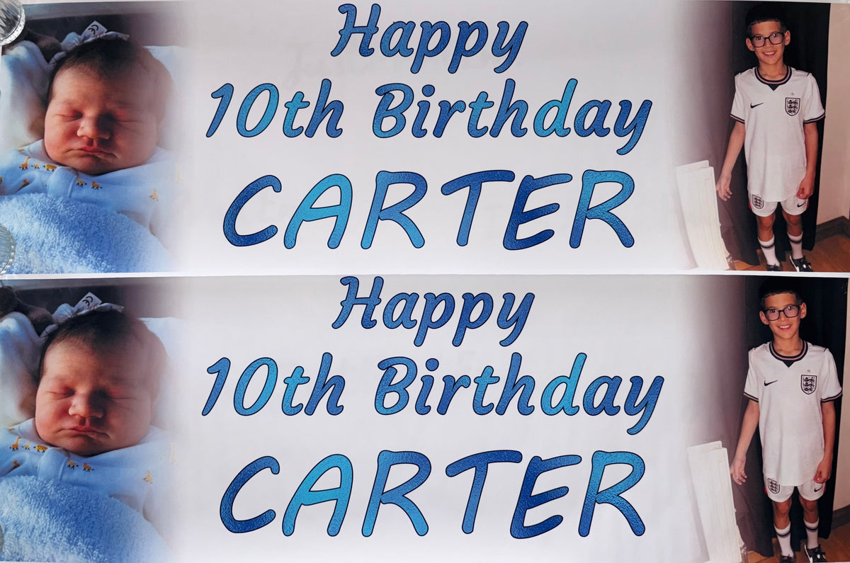 Personalised Birthday Banners