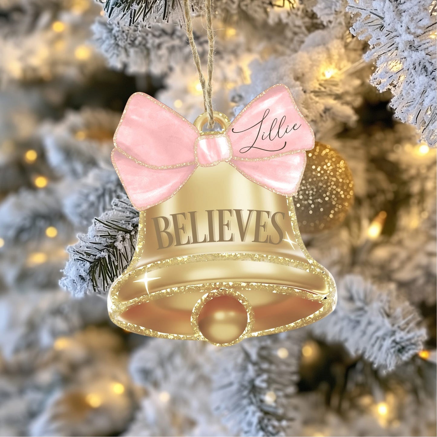 Polar Express Bell Tree Decoration