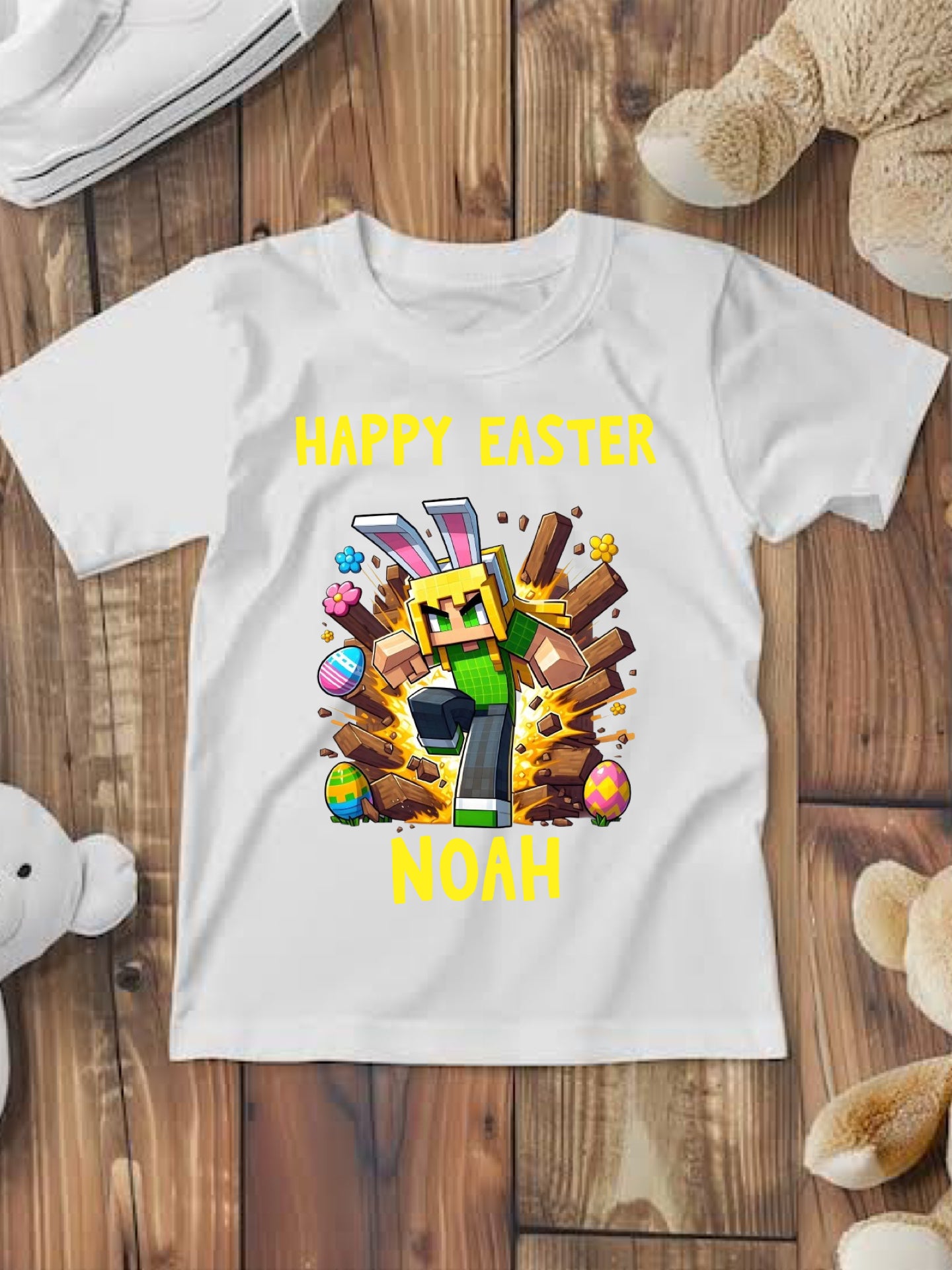 Minecraft Easter Tops (5 designs)
