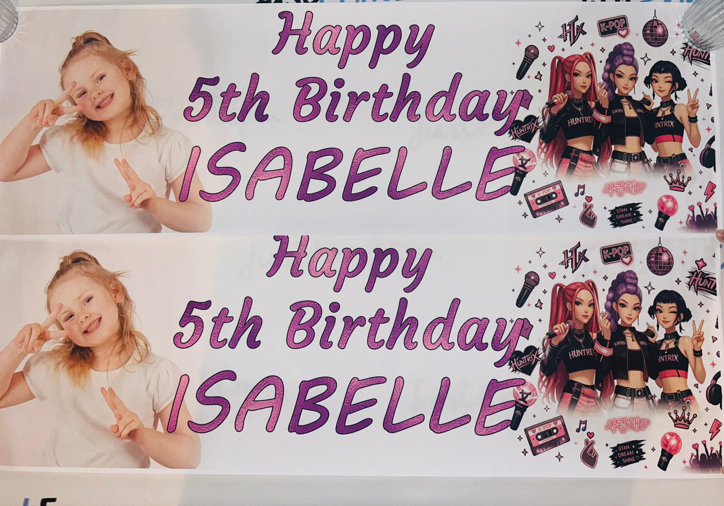 Personalised Birthday Banners