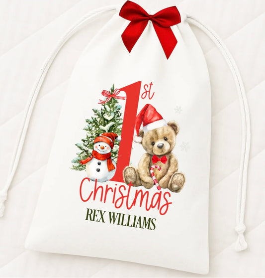 1st Christmas Sacks