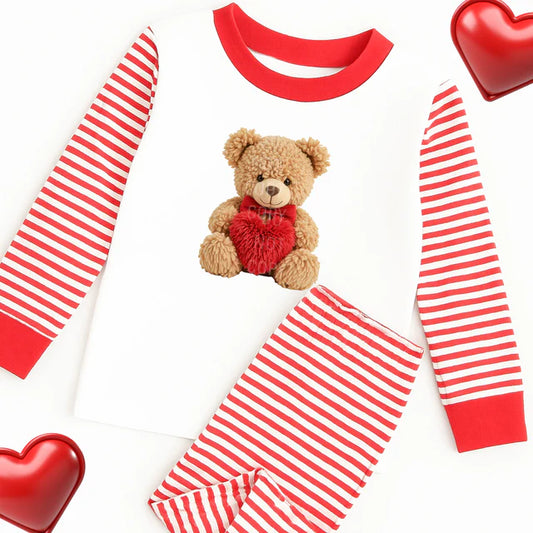 Valentines Bear PJs