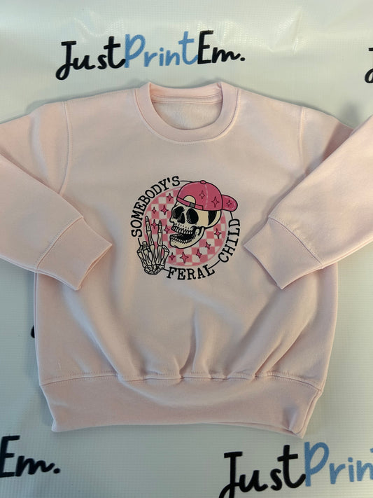 “Somebody’s Feral Child” Jumper