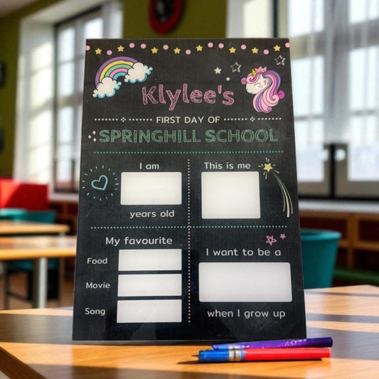 Reusable First Day of Board