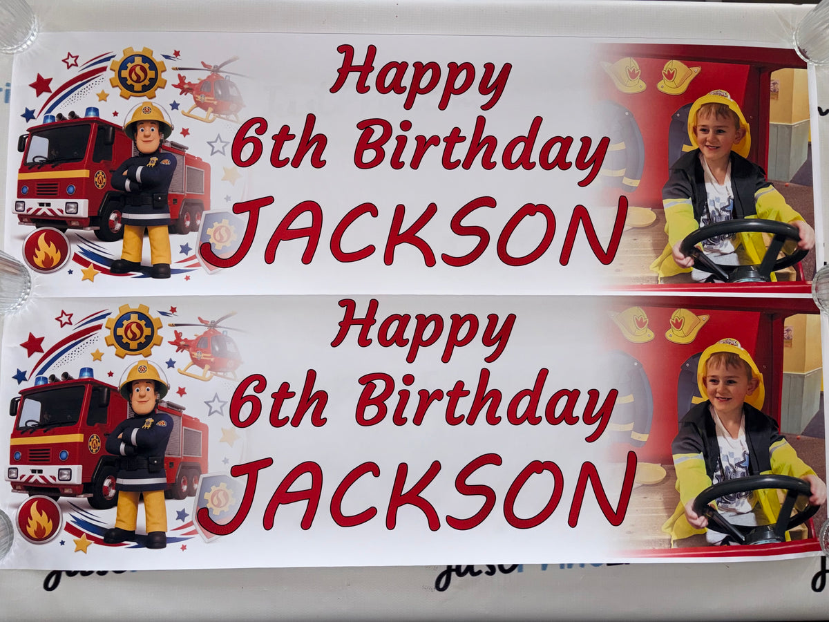 Personalised Birthday Banners