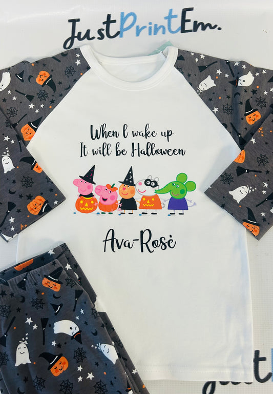 Peppa Pig Halloween Pjs